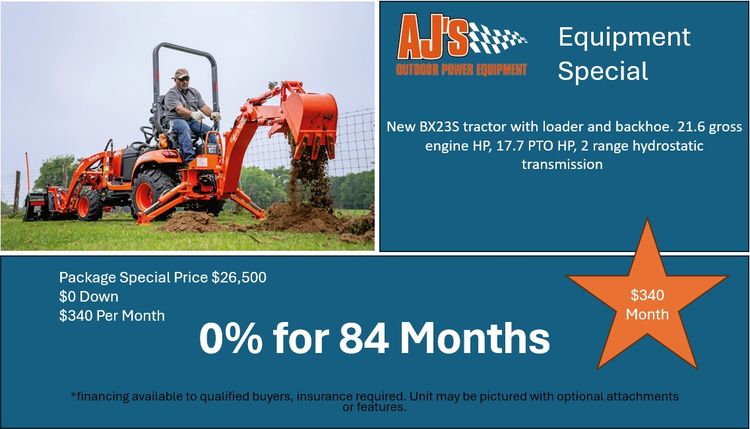 Spring Tractor Promos BX