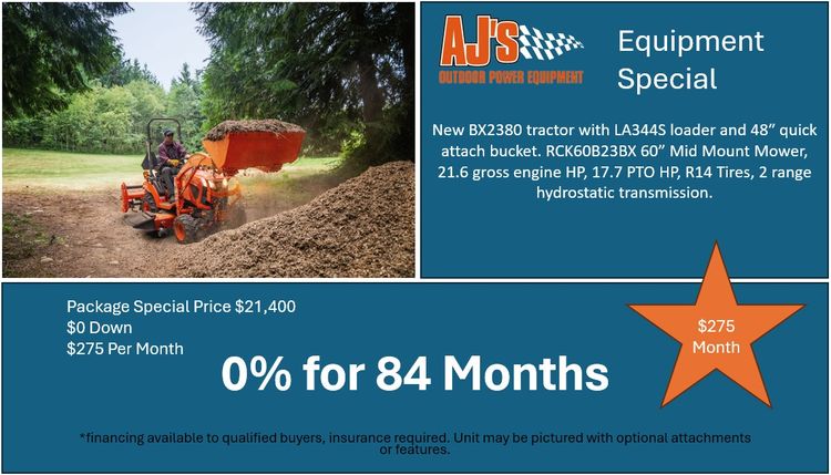 Spring Tractor Promo BX2380