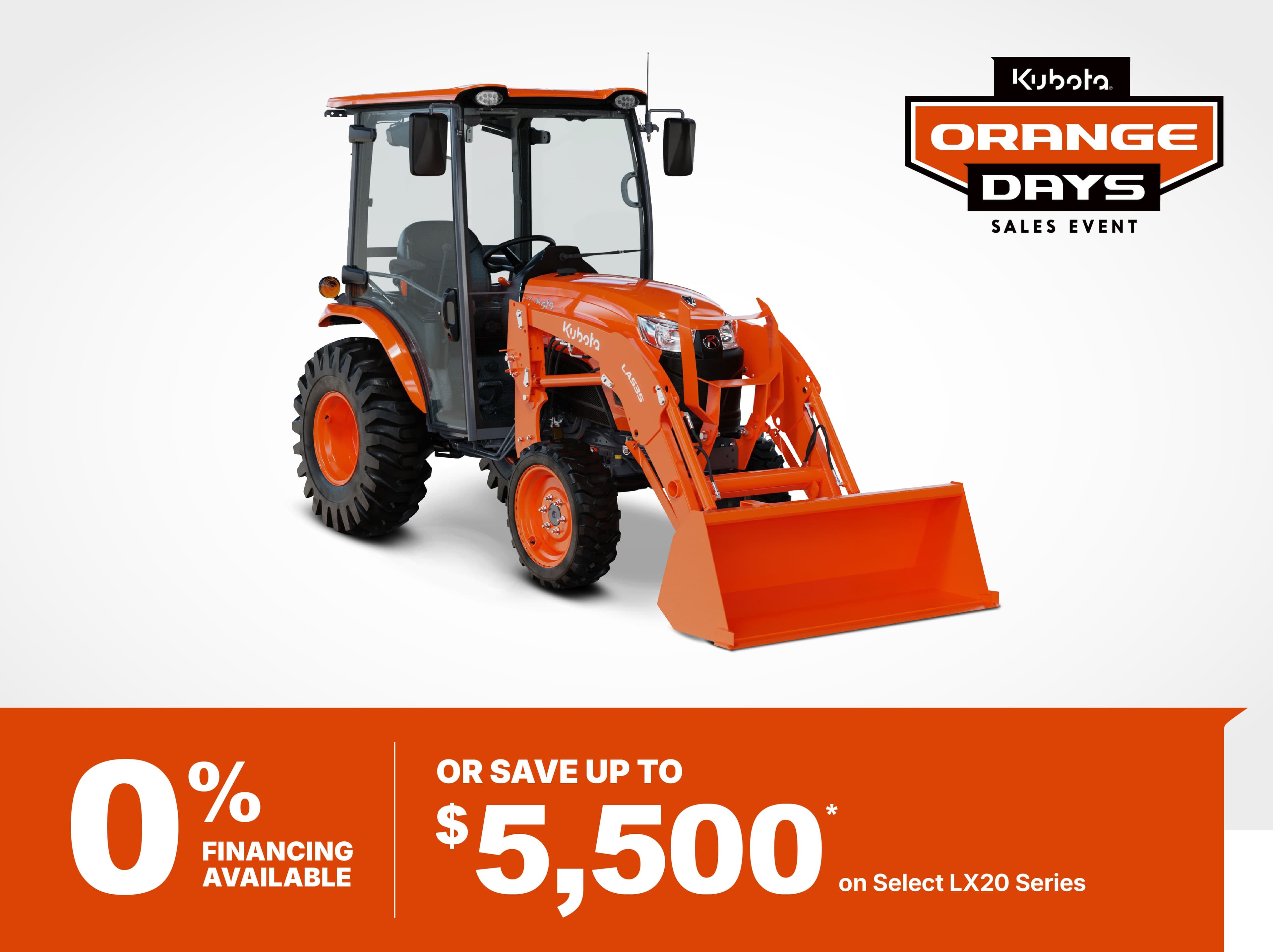 Save on LX Series Tractors Save on LX Series Tractors